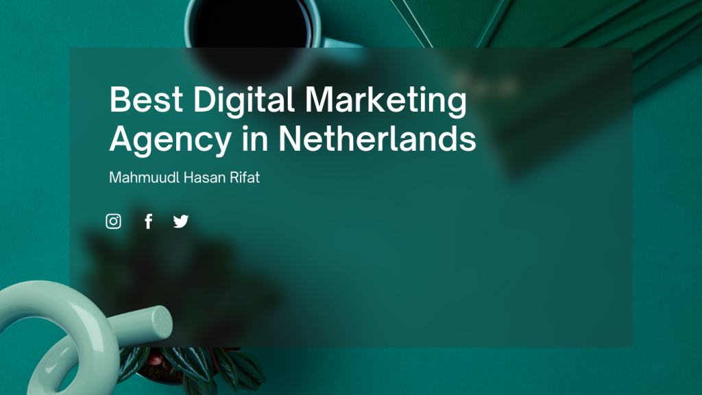 Best Digital Marketing Agency in Netherlands